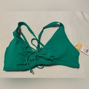 Kona Sol Green Bikini Top